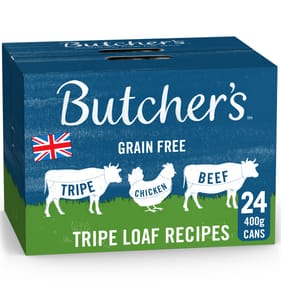 Butcher's Wet Dog Food Tins 24 x 400g - Tripe Loaf Recipes
