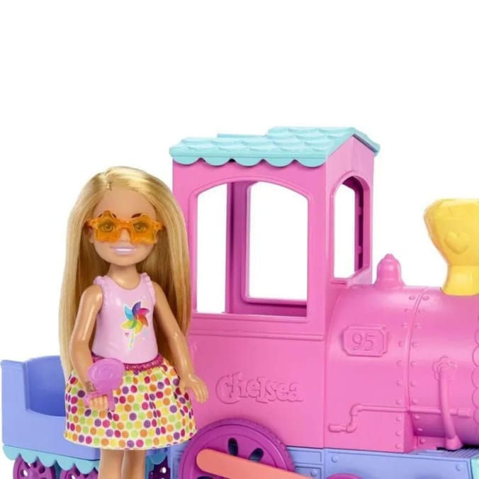 Barbie Day At The Fair Toy Train Set with Chelsea Doll JFL60