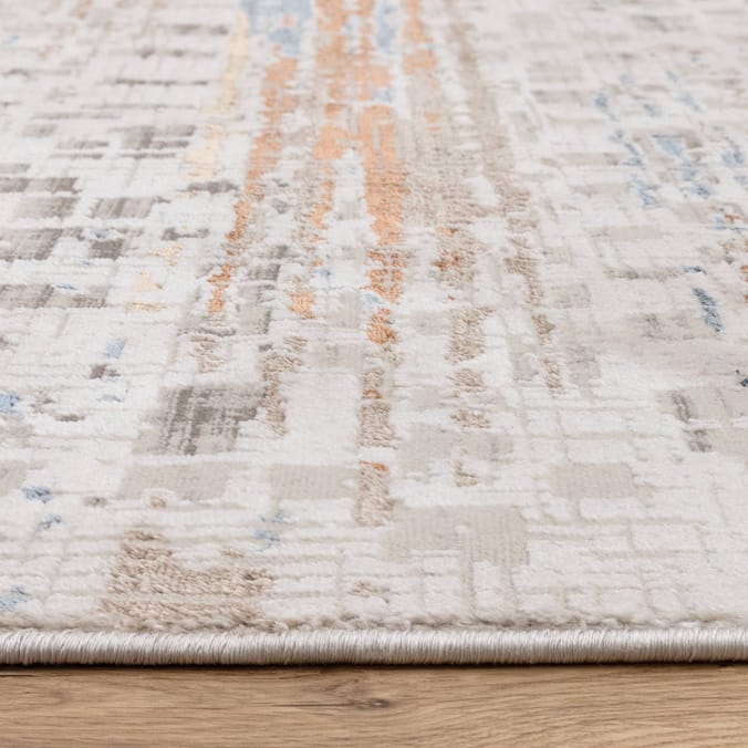 Asiatic Miro Grid Rug Metallic MI04