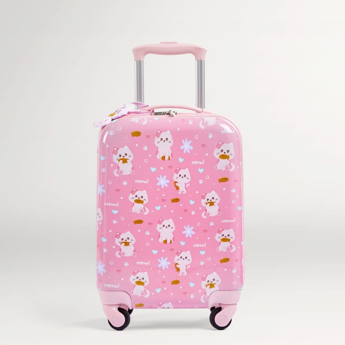 Travel Shop Kids Hard Shell Suitcase - Cat