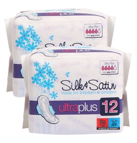 Silk&Satin Ultraplus Wings 12s x2