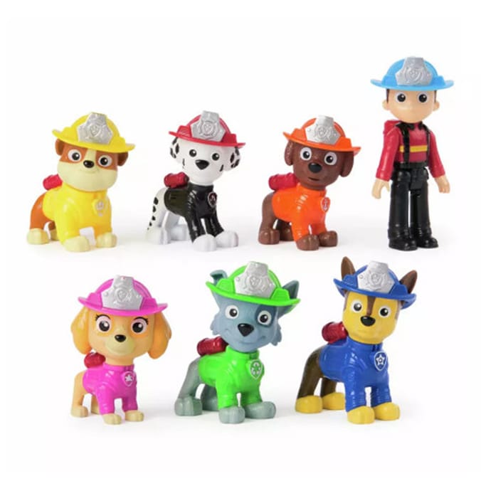 Paw Patrol Fire Rescue Team Pack Figure Set