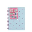 Stitch A5 Silicone Notebook With Badges