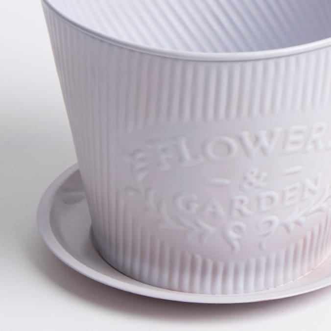 The Outdoor Living Collection Cup & Saucer Planter