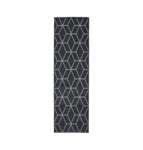 Essentials Maestro Geometric Runner - Grey 55 x 185cm