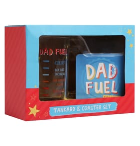 Dad You're A Legend Tankard & Coaster Set - Dad Fuel