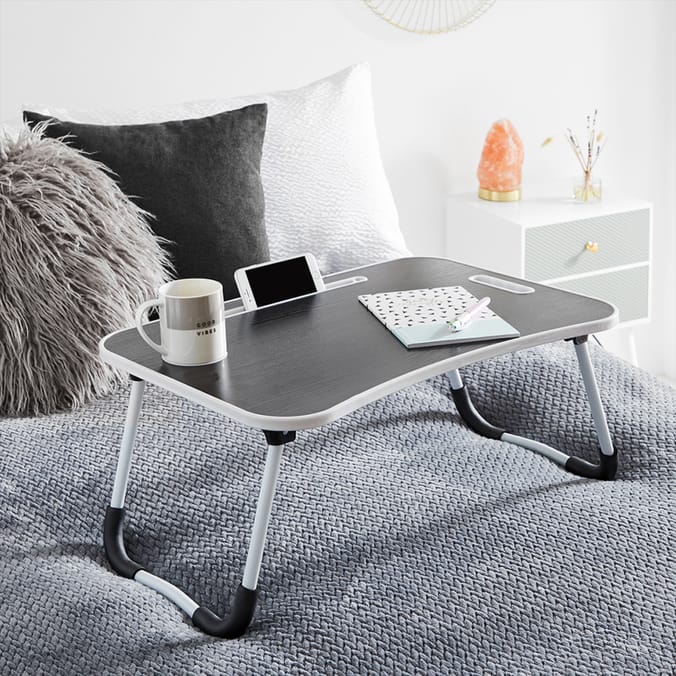 Home Collections Foldable Laptop Tray - Black