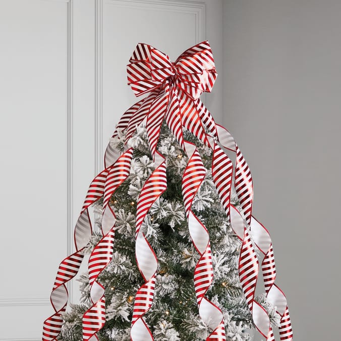 Festive Feeling Ribbon Tree Topper