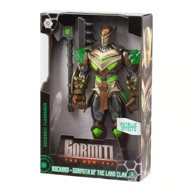 Gormiti The New Era Action Figure Rockard Gormita of the Land Clan