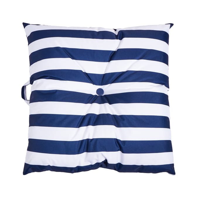 The Outdoor Living Collection Hamptons Water Resistant Floor Cushion - Navy