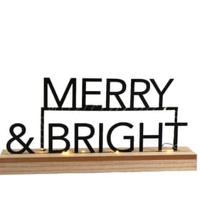 Nordic Spirit LED Christmas Plaque