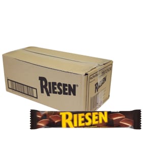 Riesen Dark Chocolate Chewy Toffee Bar 45g x96