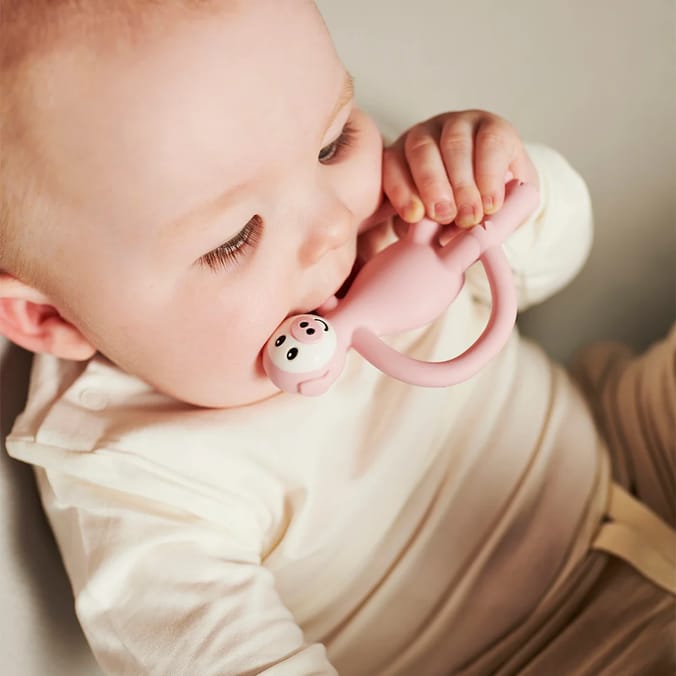 Matchstick Monkey Pickle Pig Teether