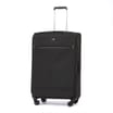 Salisburys Premium Soft Shell Expandable Suitcases - Black