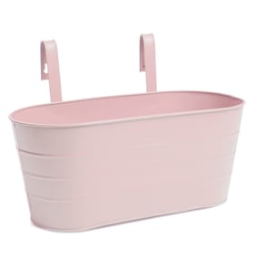 The Outdoor Living Collection Hanging Basket Trough - Pink