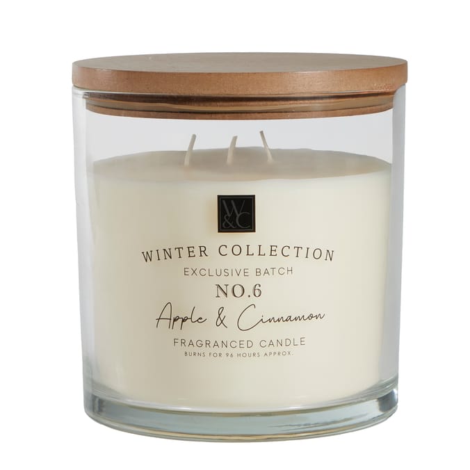 Winter Collection Scented Candle - Apple & Cinnamon 
