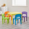 Liberty House Toys Children's Table and 4 Chairs Set - Multicoloured
