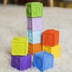 Bright Starts Kaledio Cubes 9 Stack & Squeeze Blocks