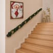 Festive Feeling Christmas Tinsel With Bow