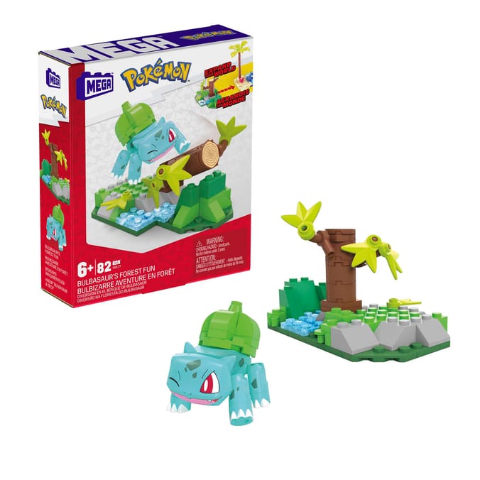 Mega Pokemon Adventure Builder - Bulbasaur's Forest Fun