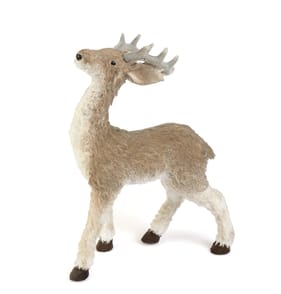 Winter Charm Standing Christmas Deer Decoration