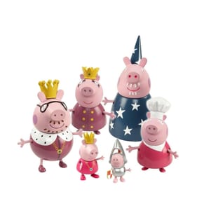 Peppa Pig Princess Peppa's Royal Family Figures