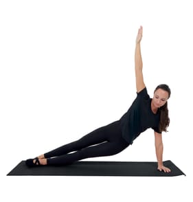 Active by X-Tone Yoga Exercise Mat - Black