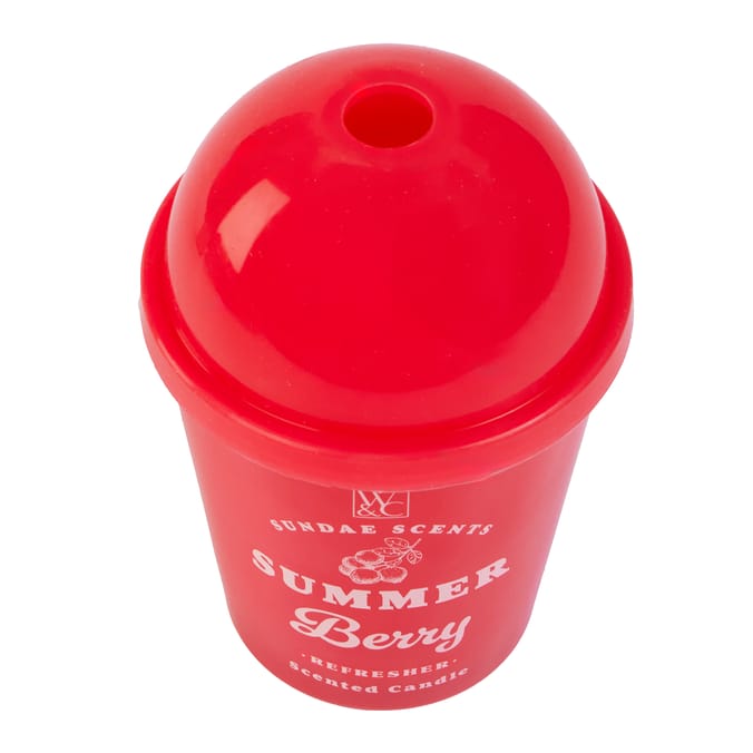 Sundae Scents Smoothie Scented Candle 220g - Summer Berry