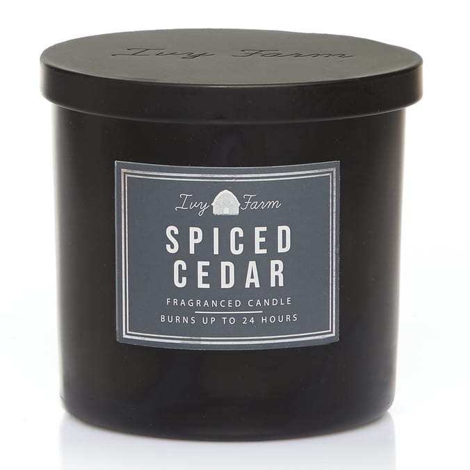  Ivy Farm Candle Jar 350g - Spiced Cedar