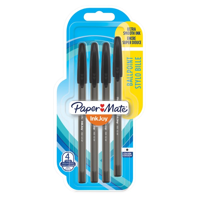 Paper Mate InkJoy Ballpoint Pens 4 Pack