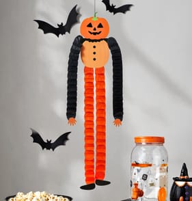 Hallow Scream Honeycomb Pumpkin