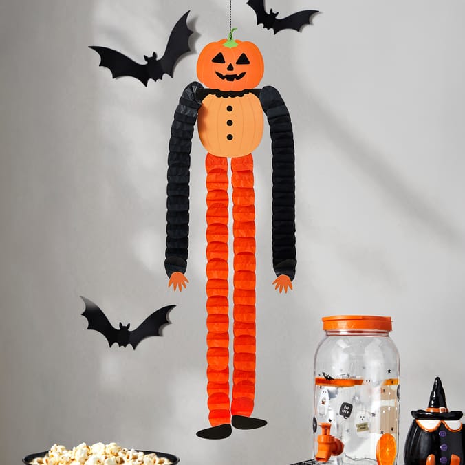 Hallow Scream Honeycomb Decoration