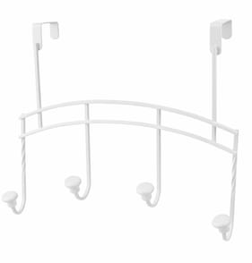 Home Solutions Over-Door Coat Hanger - White