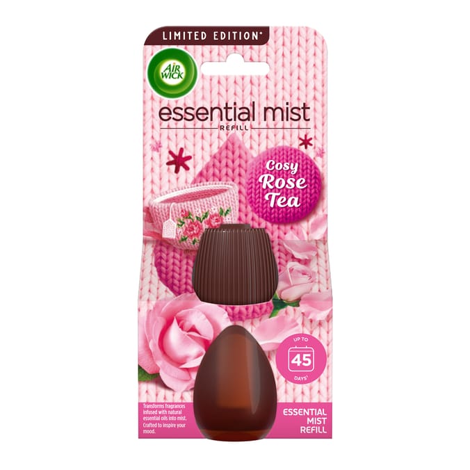  Air Wick Electrical Plug In Single Refill 19ml - Cosy Rose Tea  