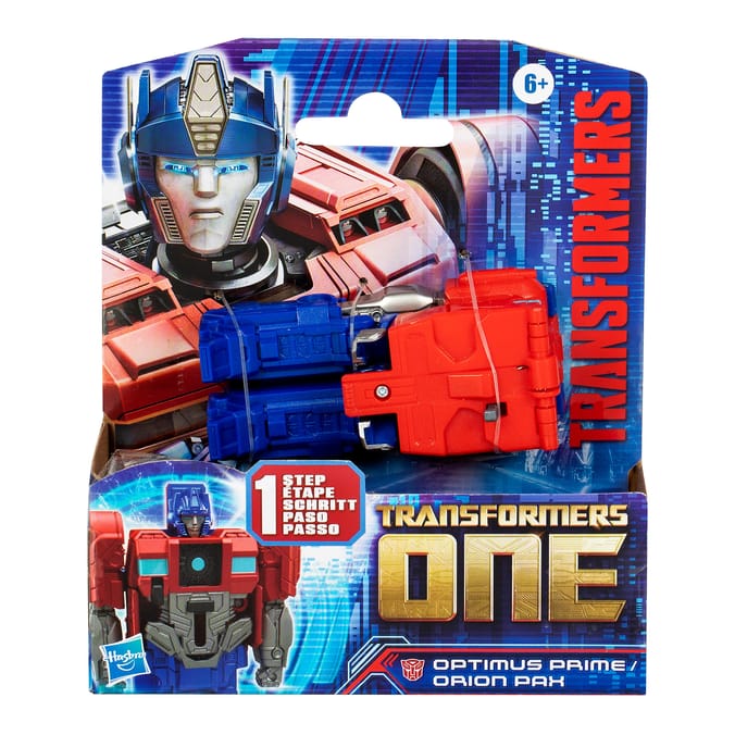Transformers One Cog Changer Action Figure 4" - Optimus Prime (Orion Pax)