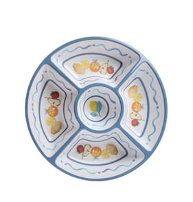 The Outdoor Edit Five Section Tray - Blue