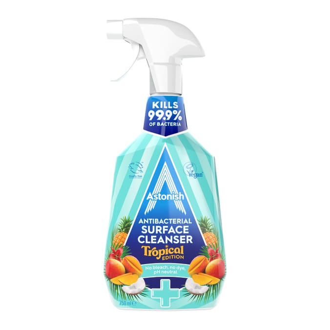 Astonish Antibacterial Surface Cleanser 750ml - Tropical Edition