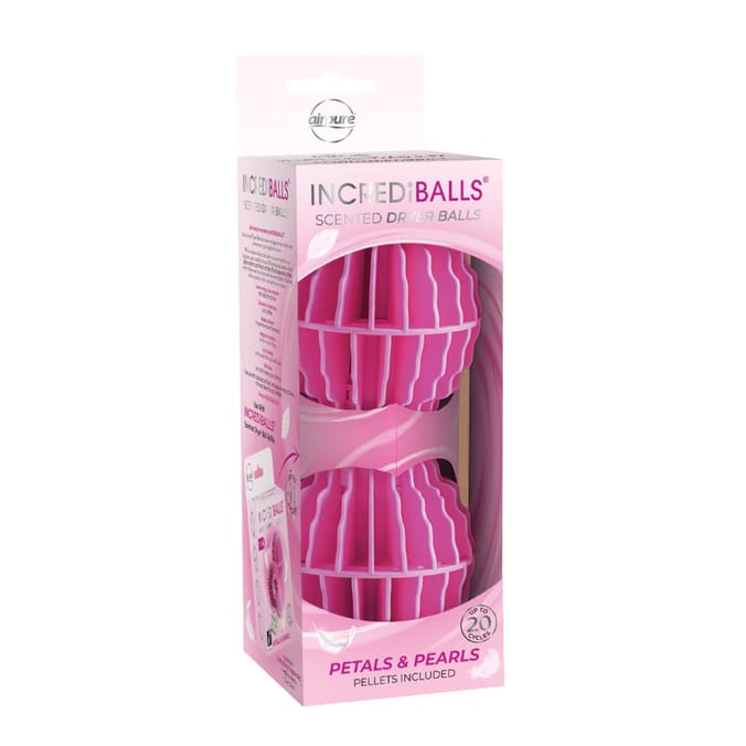 Airpure IncredIBalls Scented Laundry Dryer Balls Refill Pack - Petal & Pearls 