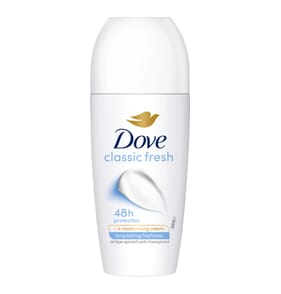 Dove Classic Fresh Anti Perspirant Roll-On Deodorant 50ml