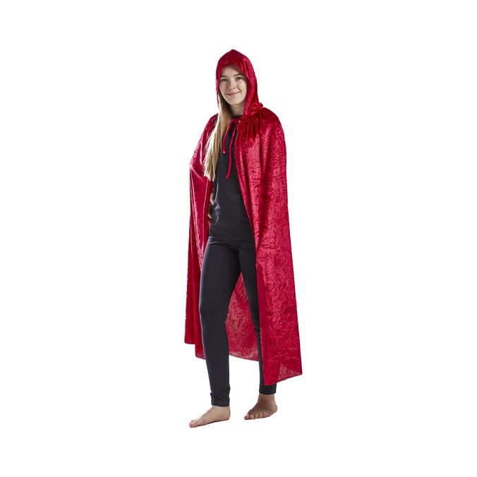 Hallow Scream Adults Velour Hooded Cape