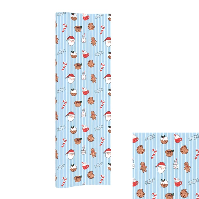 Sleigh Bells 12Metre Wrapping Paper