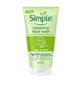 Simple Kind to Skin Facial Wash Refreshing 150ml