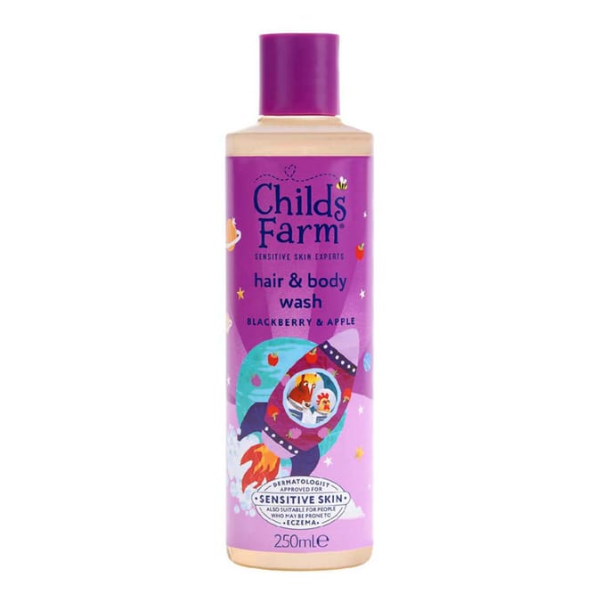 Childs Farm Hair & Body Wash 250ml - Blackberry & Apple