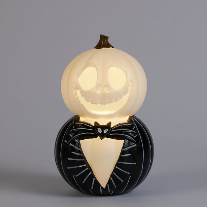 The Night Before The Christmas 2 Tier Light Up Jack Pumpkin Decoration