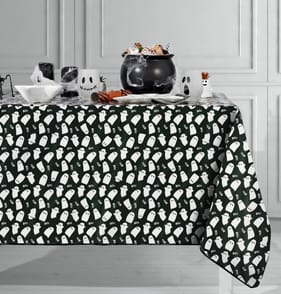 Hallow Scream Wipe Clean Table Cover - Ghost