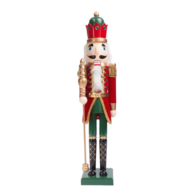 Festive Feeling Wooden Christmas Nutcracker 61cm