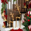 Festive Feeling Large Christmas Metal Reindeer