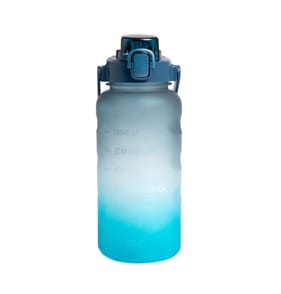 Hydrate 2L Tracker Water Bottle - Blue