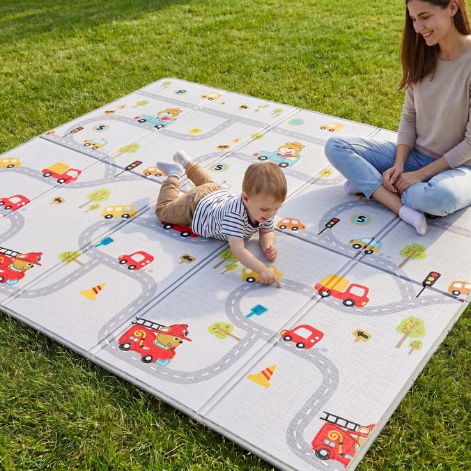 Liberty House Toys Toddler Play Mat – Alphabet & Roads