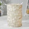 Home Pop-Up Laundry Basket - Beige